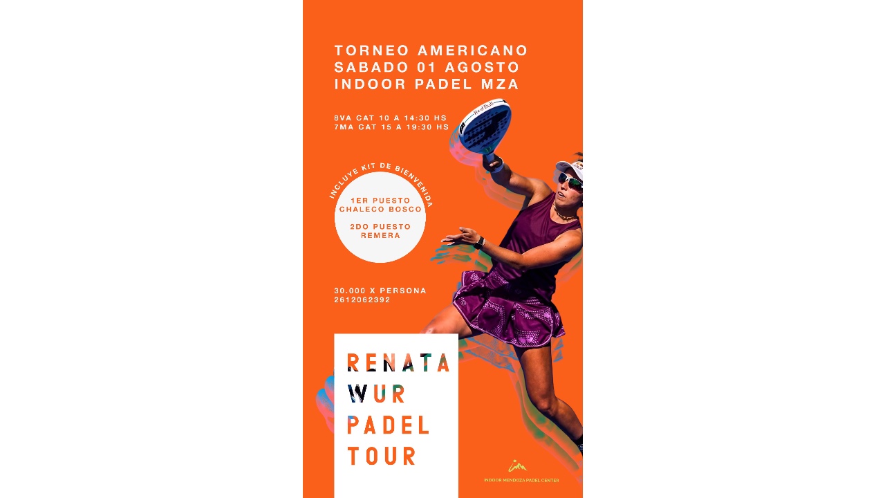 Americano 7ma - 8va Fem RENATAWUR PADEL TOUR